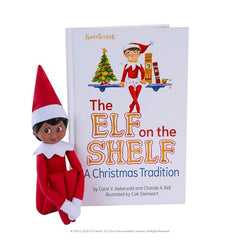 The Elf on the Shelf: A Christmas Tradition - Girl Scout Elf with Blue Eyes - Includes Artfully Illustrated Storybook, Keepsake Box and Official Adoption Certificate