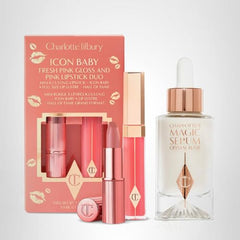 Charlotte Tilbury Magic Serum Crystal Elixir - Skincare Set Essential - Firming Peptide Serum for Face & Neck - Perfect for Gifting & Makeup Pairings
