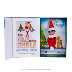 The Elf on the Shelf: A Christmas Tradition - Girl Scout Elf with Blue Eyes - Includes Artfully Illustrated Storybook, Keepsake Box and Official Adoption Certificate