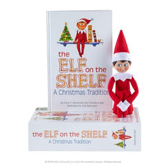 The Elf on the Shelf: A Christmas Tradition - Girl Scout Elf with Blue Eyes - Includes Artfully Illustrated Storybook, Keepsake Box and Official Adoption Certificate