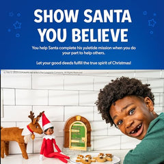 Elf Pets: A Reindeer Tradition - Includes Beautifully Illustrated Hardbound Storybook, Huggable Elf Pet Reindeer Stuffed Animal with Golden Heart Charm and Official Adoption Certificate