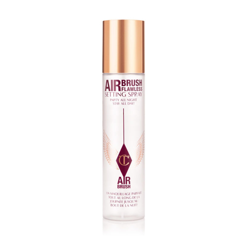 Charlotte Tilbury Airbrush Flawless Setting Spray - Gift Set Essential - Ultra-Fine Mist to Prime & Set Makeup - Perfect for Pairing with Other Skincare & Makeup Favorites