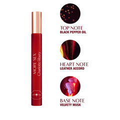 Charlotte Tilbury More Sex Eau De Parfum - Pheromone Enhancing Sandalwood Perfume with Naturally-Derived Oils - Long-Lasting Scent with Notes of Black Pepper, Velvety Musk & Ambery Wood