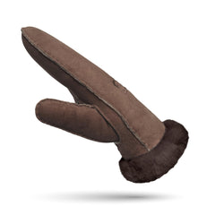 UGG womens Embroidered Water Resistant Sheepskin Mitten With Tech Palm