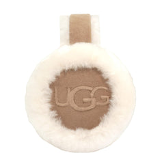 UGG womens Water Resistant Sheepskin Earmuffs With Embroidered Logo