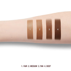 Charlotte Tilbury Beautiful Skin Face Makeup & Body Cream Bronzer - Hydrating Hyaluronic Acid & Pro Vitamin D3 to Blur for a Sun-Kissed Glow - Up to 16Hr Wear, Sweat & Humidity Proof