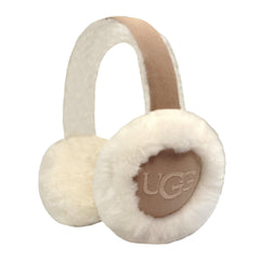 UGG womens Water Resistant Sheepskin Earmuffs With Embroidered Logo