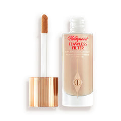 Charlotte Tilbury Hollywood Flawless Filter - Multi‑Use Makeup Primer, Complexion Booster & Illuminating Liquid Highlighter with Sheer Coverage - Smooths & Blurs Skin