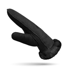 UGG womens Embroidered Water Resistant Sheepskin Mitten With Tech Palm