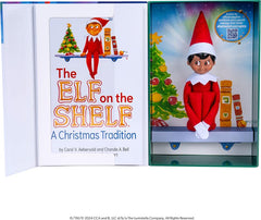 The Elf on the Shelf: A Christmas Tradition - Girl Scout Elf with Blue Eyes - Includes Artfully Illustrated Storybook, Keepsake Box and Official Adoption Certificate