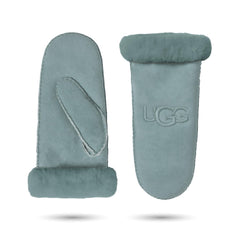 UGG womens Embroidered Water Resistant Sheepskin Mitten With Tech Palm