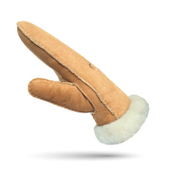 UGG womens Embroidered Water Resistant Sheepskin Mitten With Tech Palm