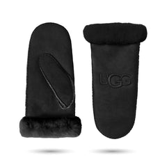 UGG womens Embroidered Water Resistant Sheepskin Mitten With Tech Palm