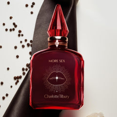 Charlotte Tilbury More Sex Eau De Parfum - Pheromone Enhancing Sandalwood Perfume with Naturally-Derived Oils - Long-Lasting Scent with Notes of Black Pepper, Velvety Musk & Ambery Wood