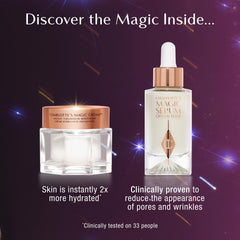 Charlotte Tilbury Magic Cream Face Moisturizer - Firming & Hydrating Face Cream to Create a Smoother-Looking Base for Makeup - Enriched with Vitamins C & E, Peptide Complex & Hyaluronic Acid