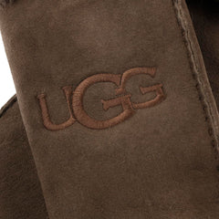 UGG womens Embroidered Water Resistant Sheepskin Mitten With Tech Palm