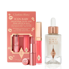 Charlotte Tilbury Magic Serum Crystal Elixir - Skincare Set Essential - Firming Peptide Serum for Face & Neck - Perfect for Gifting & Makeup Pairings