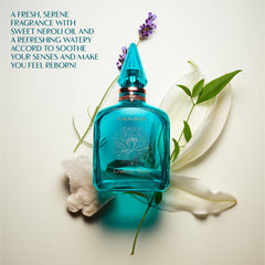 Charlotte Tilbury Calm Bliss Eau De Parfum - Pheromone Enhancing Floral Perfume Enriched with Naturally-Derived Oils - Long-Lasting Scent with Notes of Neroli Oil, Watery Accord & Lavandin Oil