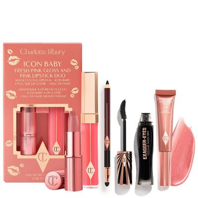 Charlotte Tilbury Exagger-Eyes Volume Mascara - Gift Set Essential - Volumizing Mascara with 28-Hour Smudge-Proof & Flake-Proof Wear - Perfect for Pairing with Makeup Favorites