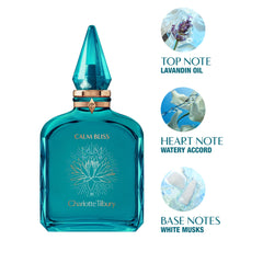 Charlotte Tilbury Calm Bliss Eau De Parfum - Pheromone Enhancing Floral Perfume Enriched with Naturally-Derived Oils - Long-Lasting Scent with Notes of Neroli Oil, Watery Accord & Lavandin Oil