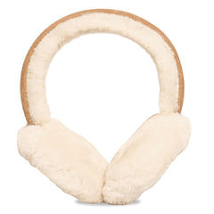 UGG womens Water Resistant Sheepskin Earmuffs With Embroidered Logo