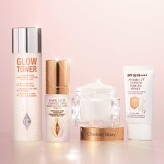 Charlotte Tilbury Invisible UV Flawless Makeup Primer - Broad Spectrum SPF 50 Sunscreen & Poreless Face Primer - Enriched with Hyaluronic Acid to Hydrate, Protect & Prime Skin