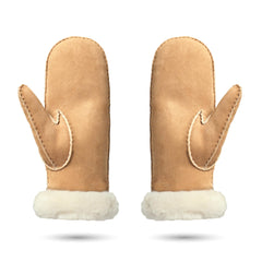 UGG womens Embroidered Water Resistant Sheepskin Mitten With Tech Palm