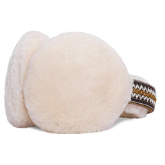UGG Tasman Sheepskin Earmuffs for Women, Soft Genuine Shearling Ear Warmers