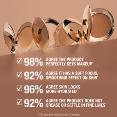 Charlotte Tilbury Airbrush Flawless Finish Setting Powder - Pore-Blurring Pressed Powder for Face Makeup to Minimize Shine with a Soft-Focus Finish