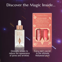Charlotte Tilbury Magic Serum Crystal Elixir - Skincare Set Essential - Firming Peptide Serum for Face & Neck - Perfect for Gifting & Makeup Pairings