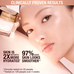 Charlotte Tilbury Magic Cream Face Moisturizer - Firming & Hydrating Face Cream to Create a Smoother-Looking Base for Makeup - Enriched with Vitamins C & E, Peptide Complex & Hyaluronic Acid