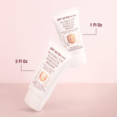 Charlotte Tilbury Invisible UV Flawless Makeup Primer - Broad Spectrum SPF 50 Sunscreen & Poreless Face Primer - Enriched with Hyaluronic Acid to Hydrate, Protect & Prime Skin