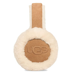 UGG womens Water Resistant Sheepskin Earmuffs With Embroidered Logo