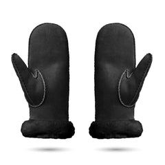 UGG womens Embroidered Water Resistant Sheepskin Mitten With Tech Palm