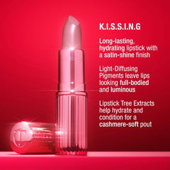 Charlotte Tilbury Holiday Kit - AIRbrush Flawless Setting Spray + AIRbrush Flawless Finish + Icon Baby Lip Duo - Hydrating Mist & Pressed Setting Powder Kit with Pink Lipstick Gloss Set