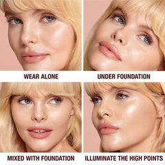 Charlotte Tilbury Hollywood Flawless Filter - Multi‑Use Makeup Primer, Complexion Booster & Illuminating Liquid Highlighter with Sheer Coverage - Smooths & Blurs Skin