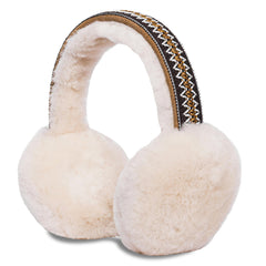 UGG Tasman Sheepskin Earmuffs for Women, Soft Genuine Shearling Ear Warmers