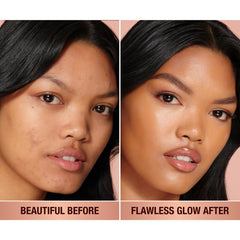 Charlotte Tilbury Hollywood Flawless Filter - Multi‑Use Makeup Primer, Complexion Booster & Illuminating Liquid Highlighter with Sheer Coverage - Smooths & Blurs Skin