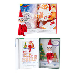 The Elf on the Shelf: A Christmas Tradition - Girl Scout Elf with Blue Eyes - Includes Artfully Illustrated Storybook, Keepsake Box and Official Adoption Certificate