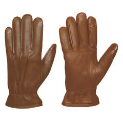 UGG mens 3 Point Leather Tech Gloves With Sherpa Lining