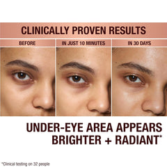 Charlotte Tilbury Hollywood Skin Secrets Under Eye Patches - Radiance-Boosting Eye Patches for Puffy Eyes and Dark Circles - Infused with a Non-Slip & Non-Drip Cooling Hydrogel Cushion