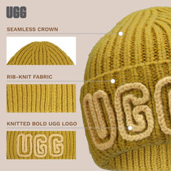 UGG Womens Chunky Crafted Rib Beanie