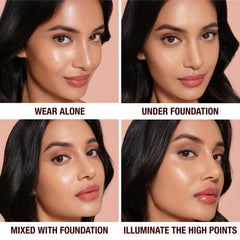 Charlotte Tilbury Hollywood Flawless Filter - Multi‑Use Makeup Primer, Complexion Booster & Illuminating Liquid Highlighter with Sheer Coverage - Smooths & Blurs Skin