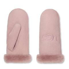 UGG womens Embroidered Water Resistant Sheepskin Mitten With Tech Palm