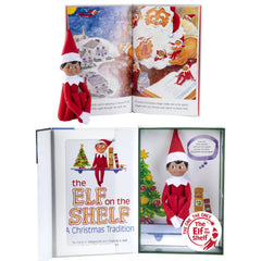 The Elf on the Shelf: A Christmas Tradition - Girl Scout Elf with Blue Eyes - Includes Artfully Illustrated Storybook, Keepsake Box and Official Adoption Certificate