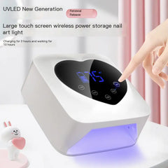 X20 Wireless Nail Lamp with Rechargeable Lithium Battery